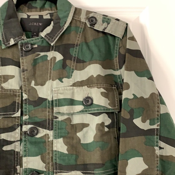 Jcrew camo shacket - Picture 2 of 5